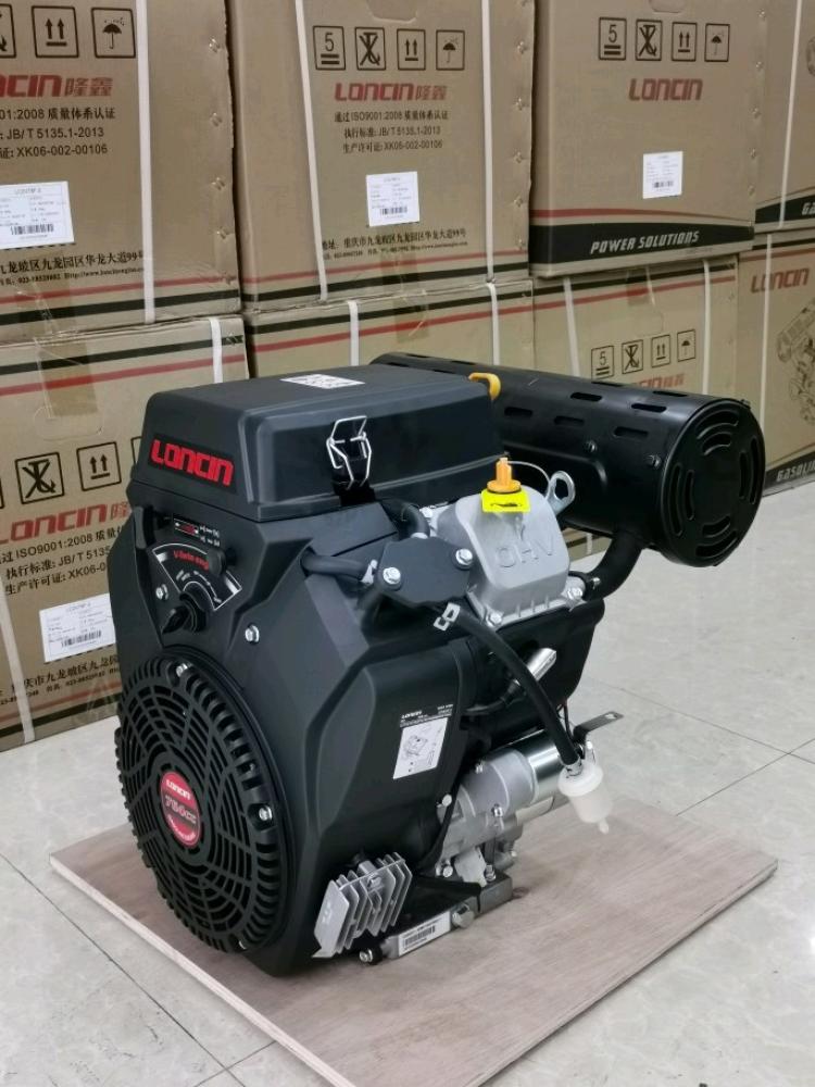 Longxin engine two-cylinder 2v80fd764cc18/19kw30 horsepower high pressure washer Marine 25.4mm