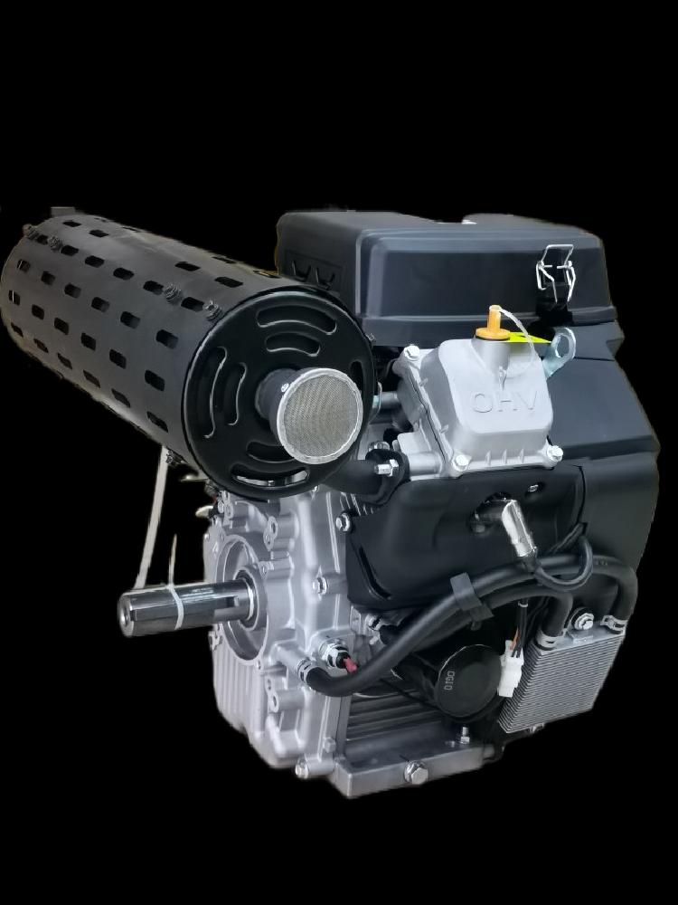Longxin engine two-cylinder 2v80fd764cc18/19kw30 horsepower high pressure washer Marine 25.4mm