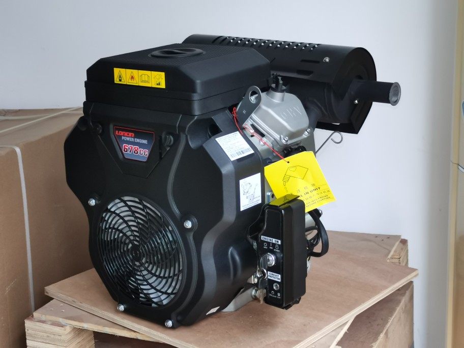 Longxin engine two-cylinder 2v80fd764cc18/19kw30 horsepower high pressure washer Marine 25.4mm