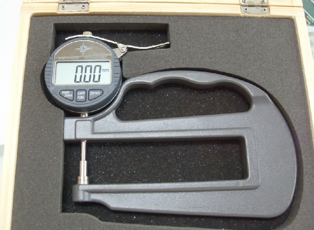 SD Thida Digital Display Deep Throat Large Span Thickness Gauge Thickness Gauge Thickness Gauge 0-12 7mm) Depth 120mm