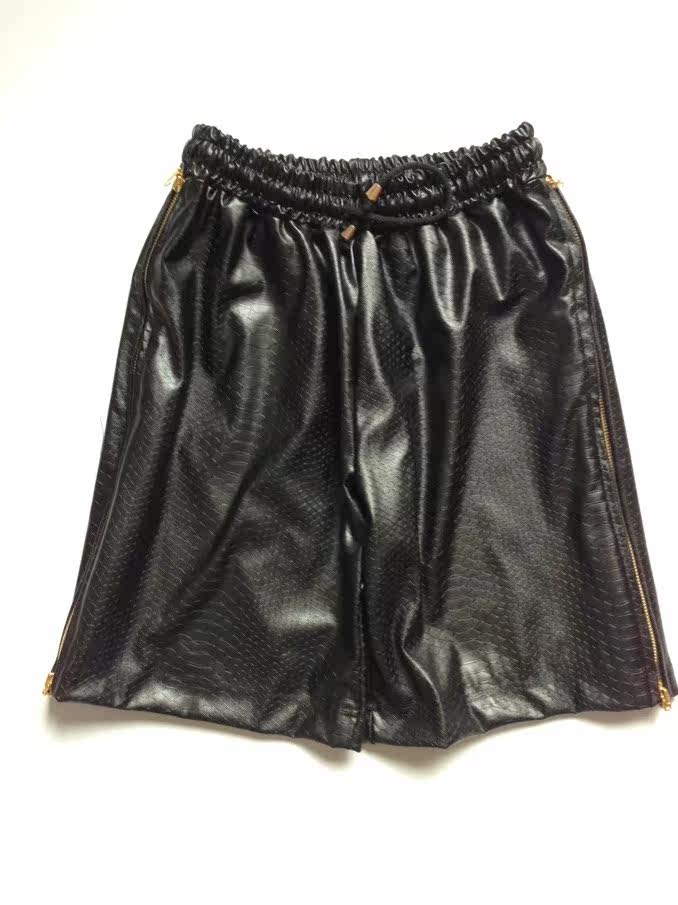 Pantalon cuir homme droit pour été - Ref 1481860 Image 7