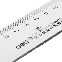 Special deli plastic ruler 20cm 30cm 40cm cm students transparent ruler drawing drawing drawing drawing scale