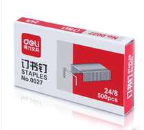 Del thick layer staples Del 0027 staples can be bound 40 pages 24 8 500 boxes