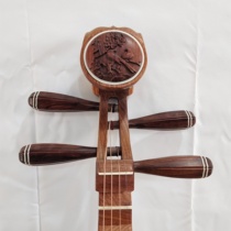 Pipa oshi yellow sandalwood Branches Wood Old Stock Handmade Adult Musical Instruments Beginology Exam Class Professional Playing Red Xylology