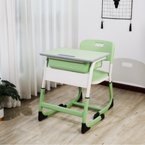 Study Table High School Students Remedial Class Training Desk Coaching Class Classroom School Single Lift Class Table And Chairs Home