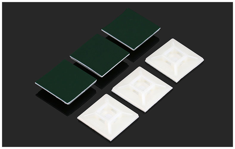 Strong stick-type wiring fixed seat suction cup positioning sheet self-adhesive tie bunch wire fixing seat HSS-10