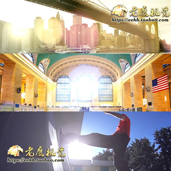 FCPX插件：镜头逆光光晕视频叠加预设-天天素材网