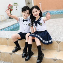 Kindergarten garden dress Summer dress 61 Childrens Day Chorus recitation performance dress 61 Dance performance costume Graduation dress