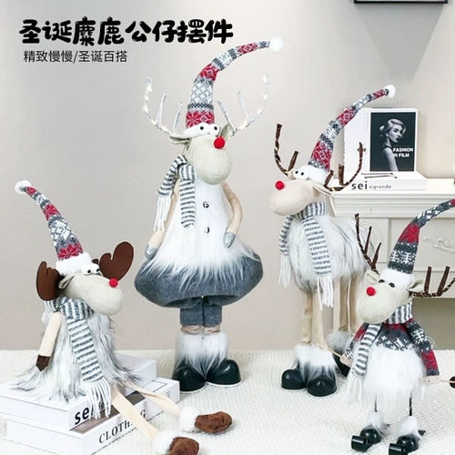 Рождественский декор, кукла, настольная игрушка