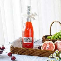 mimosa 25% fruit meat Italy Canella blood orange Prosecco Frothy Young Girl Low Fruit Wine