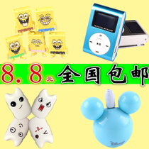 mp3 student walkman mini music player Cute ultra-thin cartoon with screen U disk MP3 song listening artifact