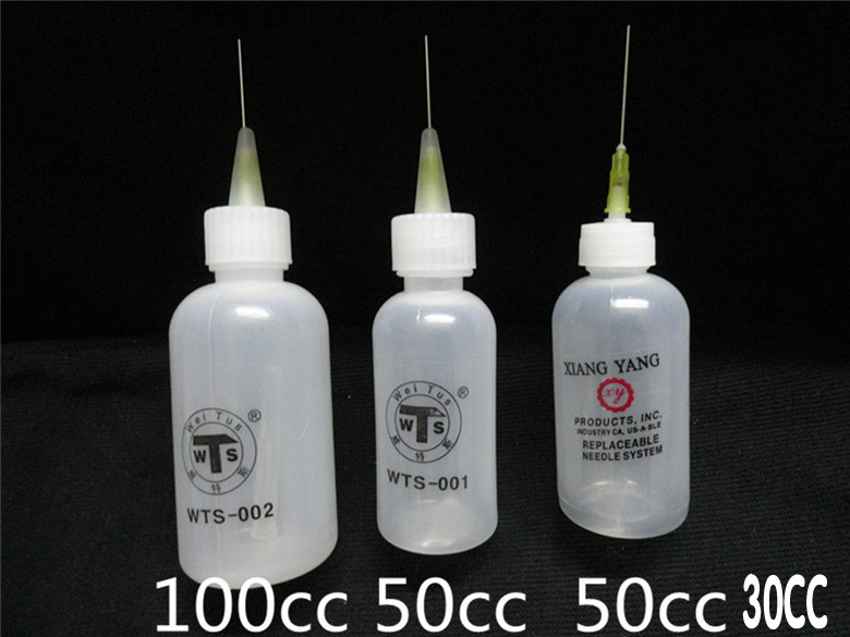  30CC 30CC 50CC with needle rosin jug 100ML rosin bottle oil jug Alcoholic Bottle Meniscus Bottle