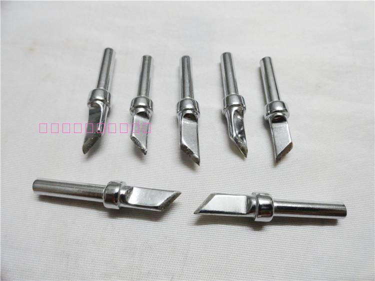 Hot selling high quality 200-K knife type one-word round tip flat tip soldering iron head suitable for 203H soldering iron tip 500