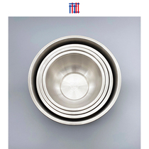 Clearance treatment thickened 304 stainless steel soup basin matte drawing process