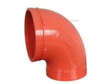 Fire clamp 90 degree 45 degree 22 5 degree elbow fireproof pipe fittings fittings