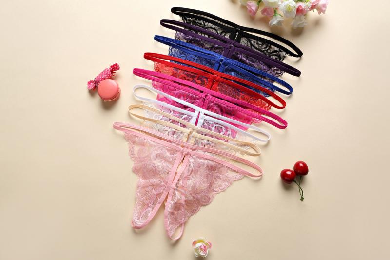 Cặp đôi mới gợi cảm T cặp đôi đồ lót trong suốt với một quần short nhân vật quan tâm nóng quan lot ren