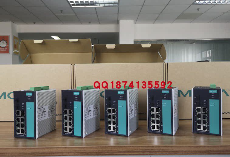 MOXA EDS-510A-1GT2SFP 2 Optical 8 Electrical Switch Industrial Ring Network Switch 