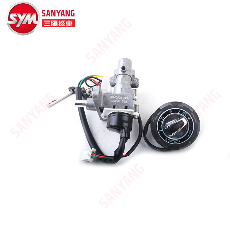 Sanyang Xs150T-2B Phoenix Xs150T-8B Steel Hero 23 Cruiser Electric Ignition Lock Lock Body Main Switch