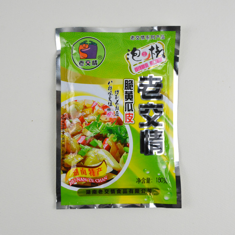 Old Sex Bubble Peppers Crisp Peel Cucumber Sour Spicy Taste 180g Hunan South County Terrific Specialty Hotels Specialty Hotel Ingredients