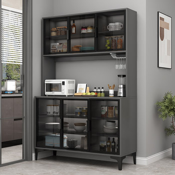 Sideboard, Wine Cabinet, Kitchen Cabinet, Storage Rack, Living Room, Modern Minimalist Integrated Wall-Mounted Household Cabinet, Miscellaneous Storage