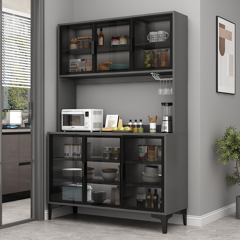 Sideboard, Wine Cabinet, Kitchen Cabinet, Storage Rack, Living Room, Modern Minimalist Integrated Wall-Mounted Household Cabinet, Miscellaneous Storage