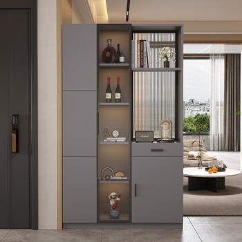 Partition Cabinet, Entryway Cabinet, Shoe Cabinet, Integrated Wine Cabinet, Entrance Facing the Front Door, Living Room Screen, Storage Rack, Small Apartment Sofa Blocking Cabinet