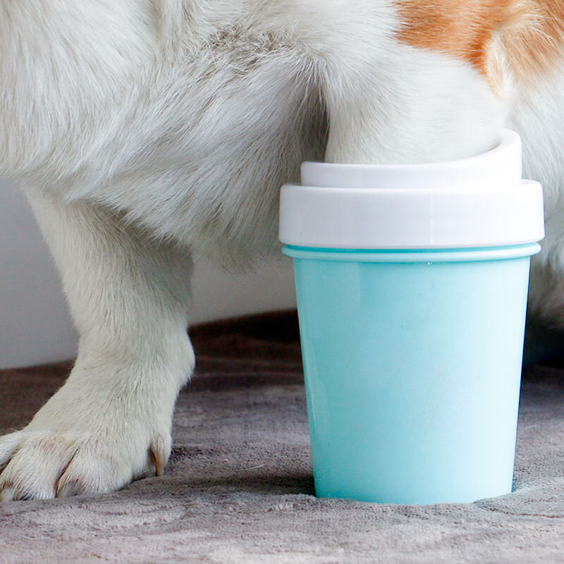 Pet foot wash cup dog foot wash artifact small and medium-sized dog foot wash corgi dog paw wash dog cleaning supplies
