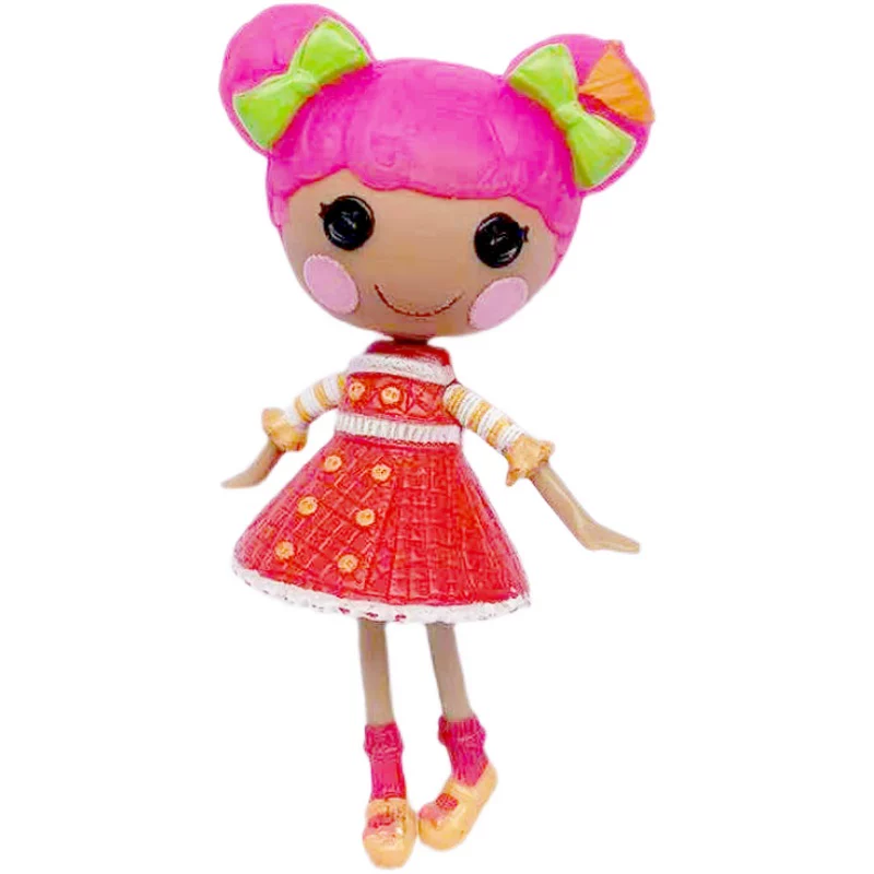 Мини-кукла LALALOOPSY Lele Angels, с пуговичными глазами, слепой бокс с микромагнитной качелью (≤15 см)