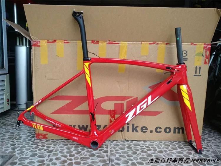 Карбоновые волокна рама шоссе CRB67/41 пневматическое изгиб bicycle 22-скорости углеродный нож 105 набор R7000