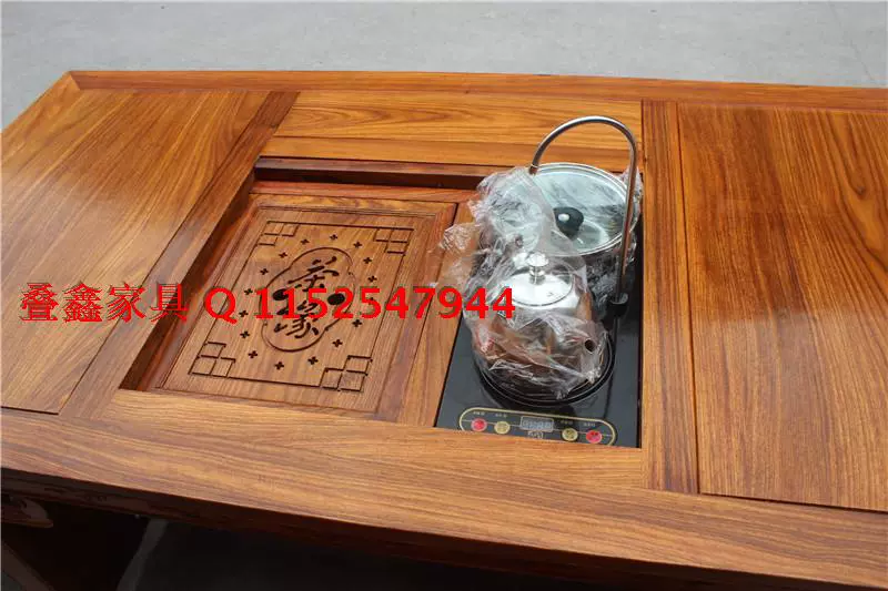 Diexin Đồ Nội Thất Trung Sơn Ming và Qing Triều Đại Cổ Điển Redwood Chung Bàn Trà Bộ Bảng Lớp Chính Hãng Mới Khuyến Mãi Đặc Biệt