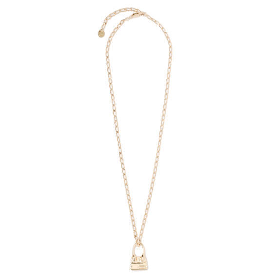 Spot Jacquemus Men's and Women's Classic Handbag Style Embellished Necklace