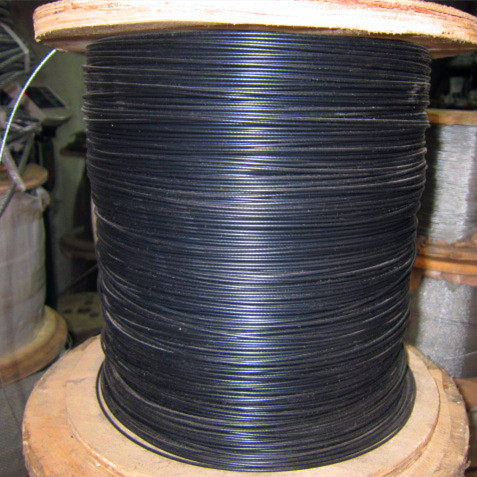 High quality black steel wire rope plastic 2 5mm grape shade mesh drying clothing rope greenhouse kiwi
