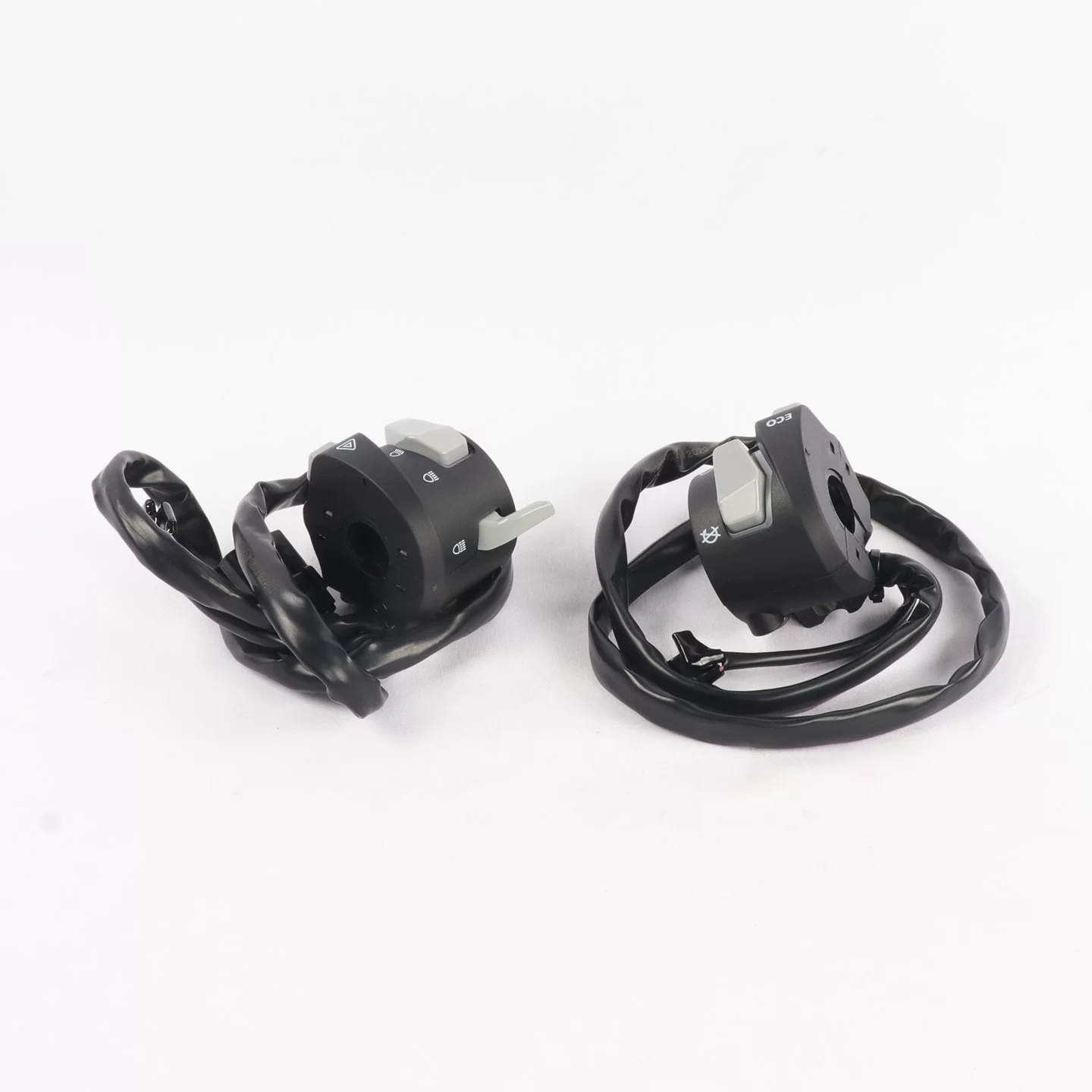 Переключатель руля слева и справа для мотоцикла Qidian KD150-G2-G1-U-U1-Z2: переключатель обгона, стартовый переключатель