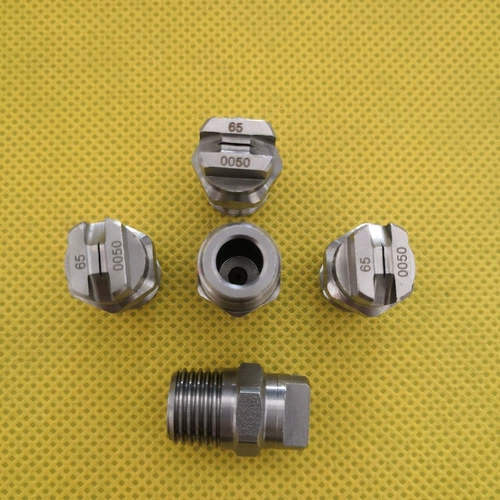 Веерообразное сопло из нержавеющей стали, 2 минуты, h1/4vvss650050, небольшое сопло для тонкого распыления