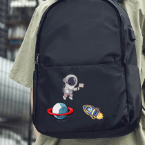 Astronaut exquisite embroidery cartoon cloth sticker DIY hand-made patch patch dragon bag schoolbag clothes decoration hole patch