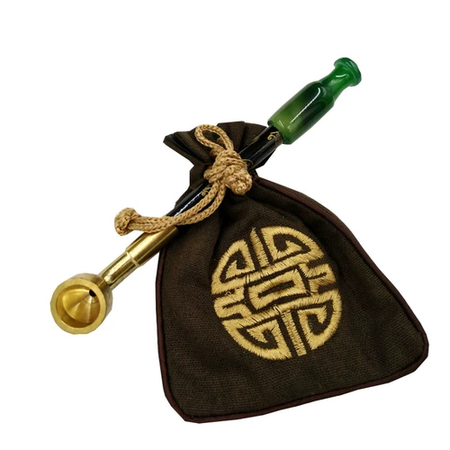 12 -Year -Sold Old Shop 15 Цветные старые сигареты ручной работы горшки сухой дым мешок с твердым деревом пакет с агата