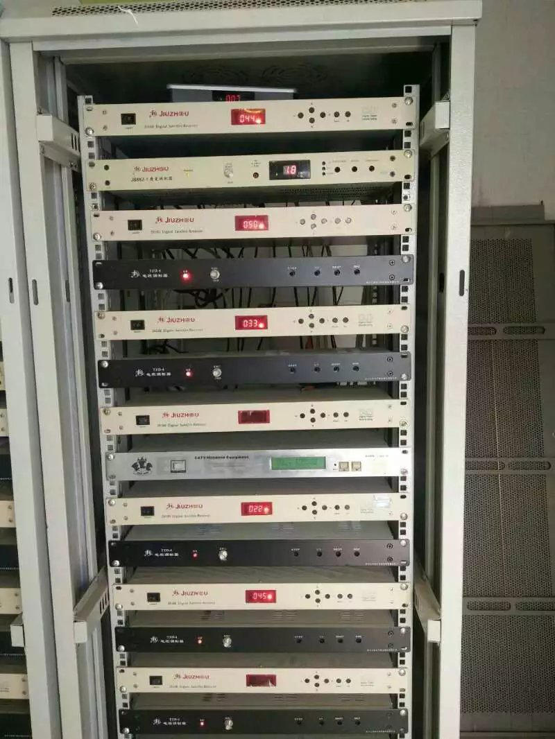 Qingdao Cable TV Guesthouse Hotel Room Front End Renovation Soka 4-Way Radio Frequency Modulator Undertaking Works