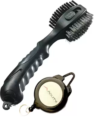 Golf multi-function cleaning brush club brush club club accessories black and white black and gray random delivery