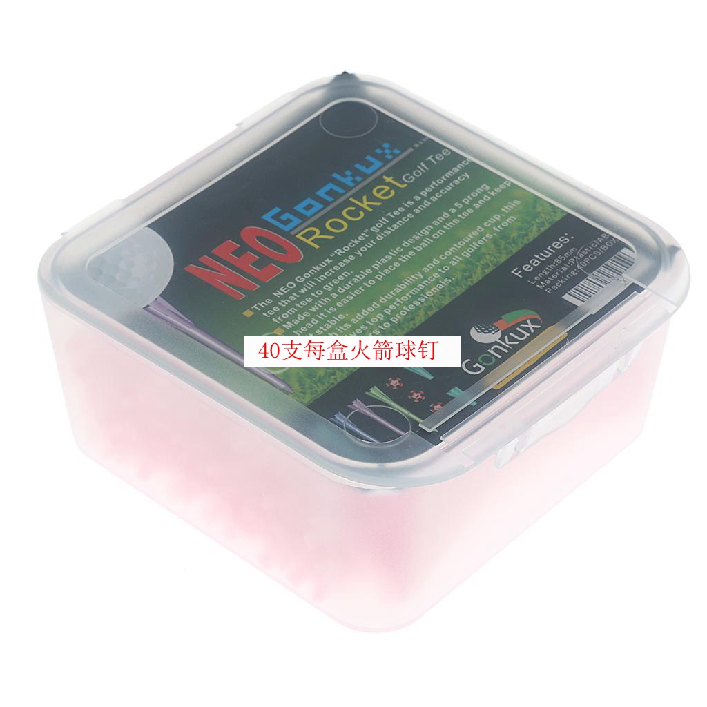 Gonkux Golf Rocket Ball Studs Tăng khoảng cách va chạm và phục vụ chiếc thang dài 40 chiếc mỗi hộp 	túi đựng gậy golf giá rẻ