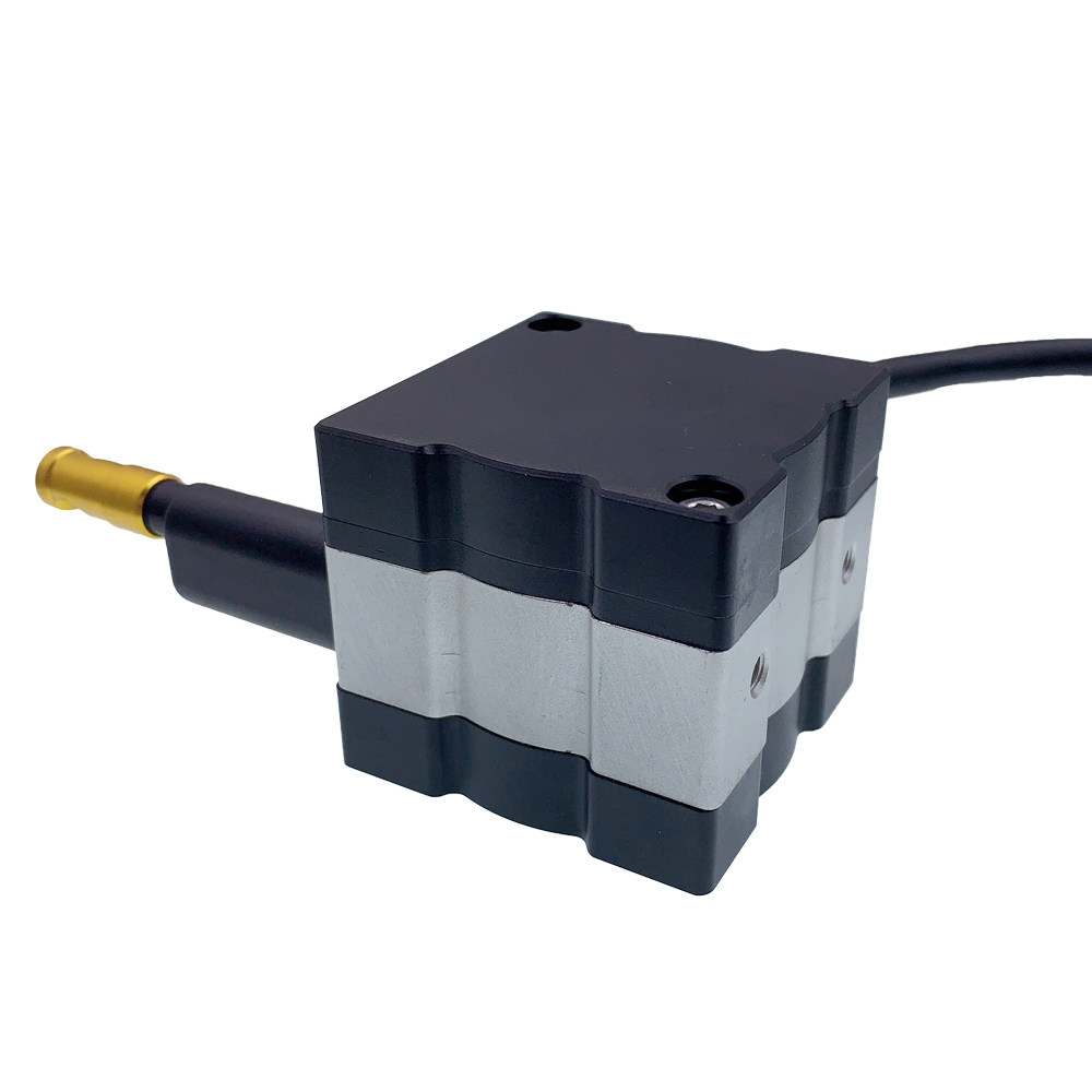 2000mm Stroke Pull Wire Encoder In-line Integrated Pull Rope Displacement Sensor Pull Wire Box 4096 Pulse