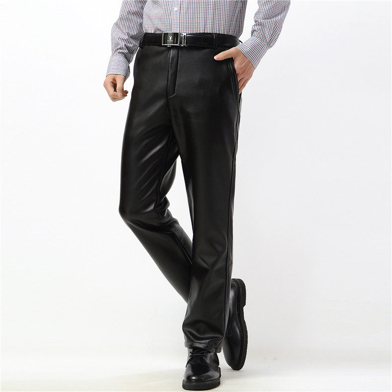 Pantalon cuir homme en vrac PU pour hiver - Ref 1488445 Image 19