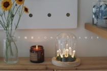 One Drawer Original Ins Crystal Stele Valley Small Night Light Handmade Diy Material Wrap to decorate birthday present