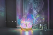 One drawer  Dreamy Spotlight Girl Little Nightlight Handmade Diy Material Bag Bedroom Hem birthday present