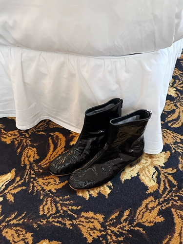 Простые радужные супер -мягкие и простые квадратные сапоги на каблуках и ботинки на лодыжках