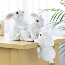 Rabbit TV Cabinet Wine Cabinet Swing Piece Modern Minimalist Light Lavish Creative Home Decoration Furnishing Living-room Plaid