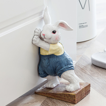 Rabbit swing piece Peter Rabbit Nordic light lavish book blocking European-style creative home Ornament Modern Minimalist Decoration