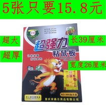 Home Xin Sticky Rat Board Super Power Large Mouse Sticker Thickened increase of hard adhesive plate Rat Extinguishing 990 Enlarged Type 5 Zhang