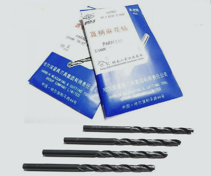 Mũi khoan thẳng trục vít Cáp Nhĩ Tân 0,2 ~ 5,5 kim cương nhỏ thẳng Cáp đo lưỡi dao thép tốc độ cao HSS thẳng thép chân chính bit - Dụng cụ cắt mũi khoét lỗ