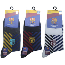 Barcelona Football Club Football Fans Socks Football Sports Socks sweat Deodorant No Bones Sewn Cotton Short Socks