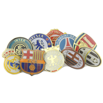 Football Innate Fans Department Perimeter Supplies Color Metal Brooch